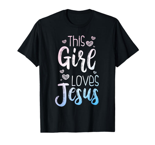 Best Jesus Art For Women Girl Religion Christian Decoration T-Shirt