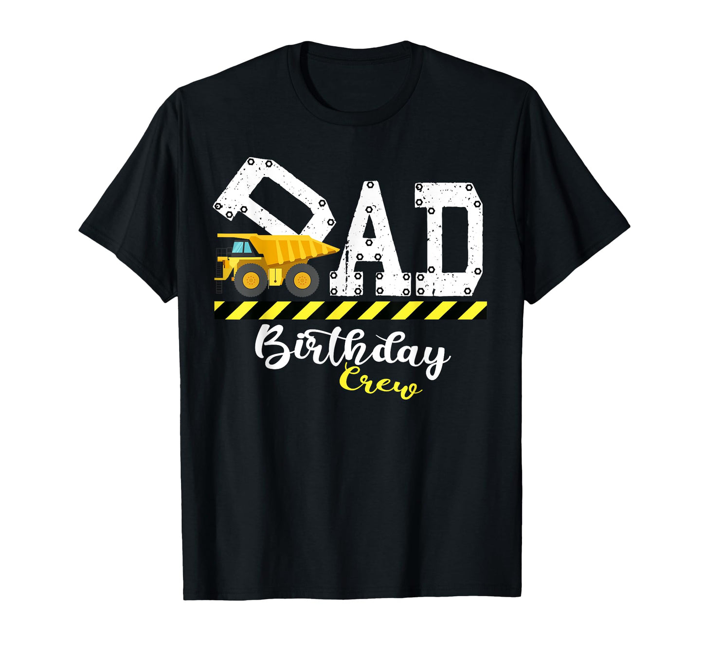 B-Day Party Dad Birthday Crew Construction Birthday Party T-Shirt