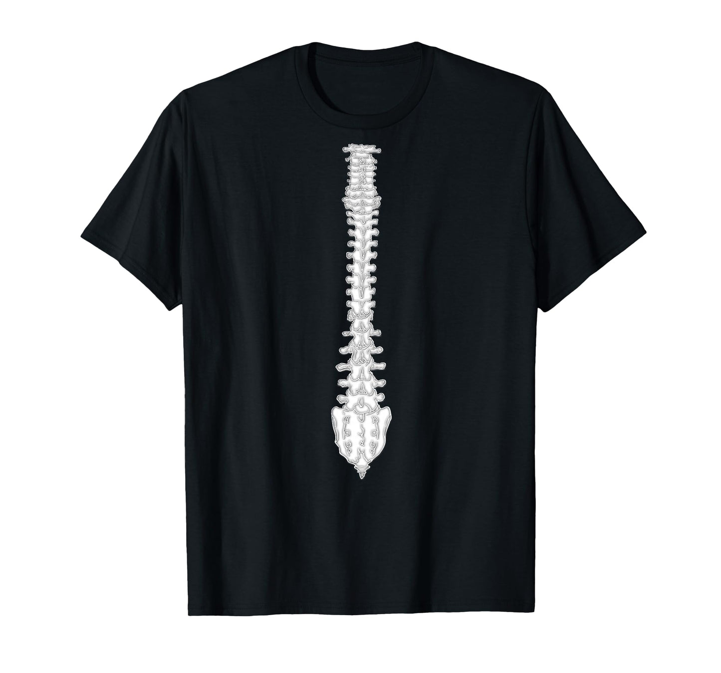Chiropractor Spine | Graphic Tee (Image Is On Back) T Shirt T-Shirt