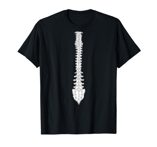 Chiropractor Spine | Graphic Tee (Image Is On Back) T Shirt T-Shirt
