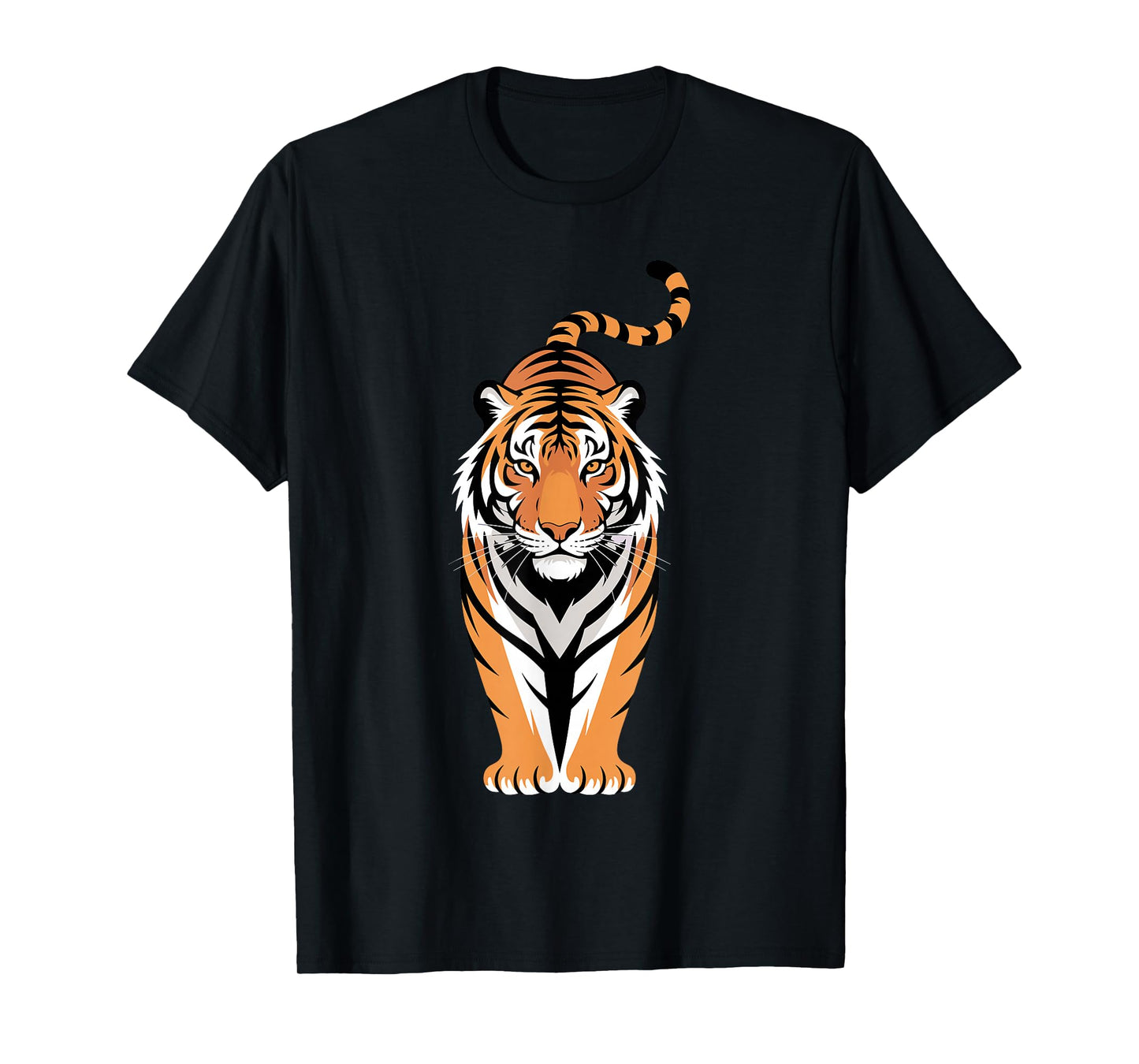 Funny Tiger Art for Men Women Boys Girls Animal Tiger Lover T-Shirt