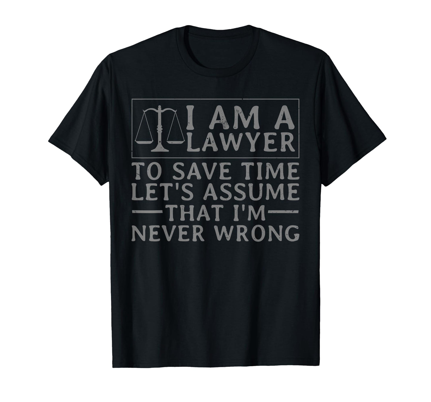 Cool Lawyer Design for Men Women Attorney Law School Lawyer T-Shirt