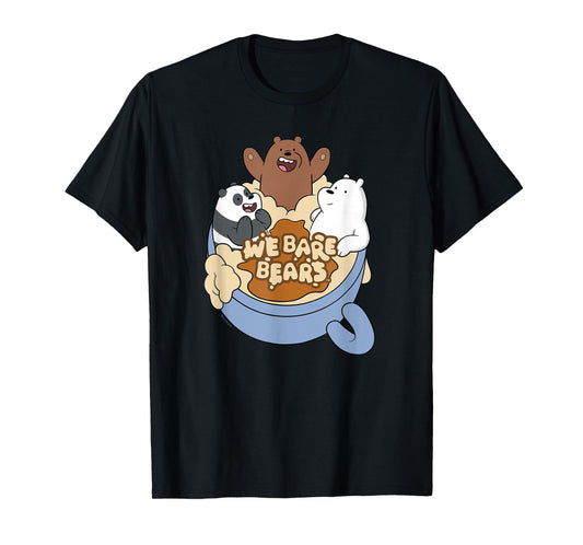 We Bare Bears Full Of Bears Cup Cute Cartoon T-Shirt