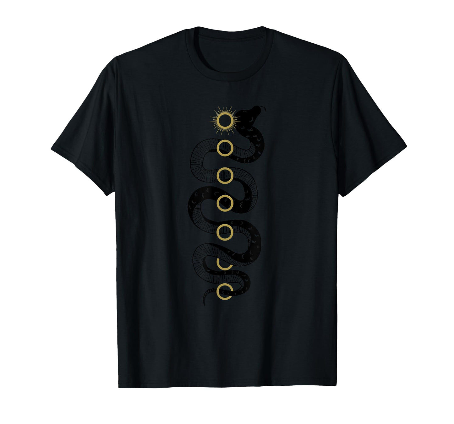 Chakra Snake Sun Vintage Kundalini Hinduism Yoga Lover Gift T-Shirt