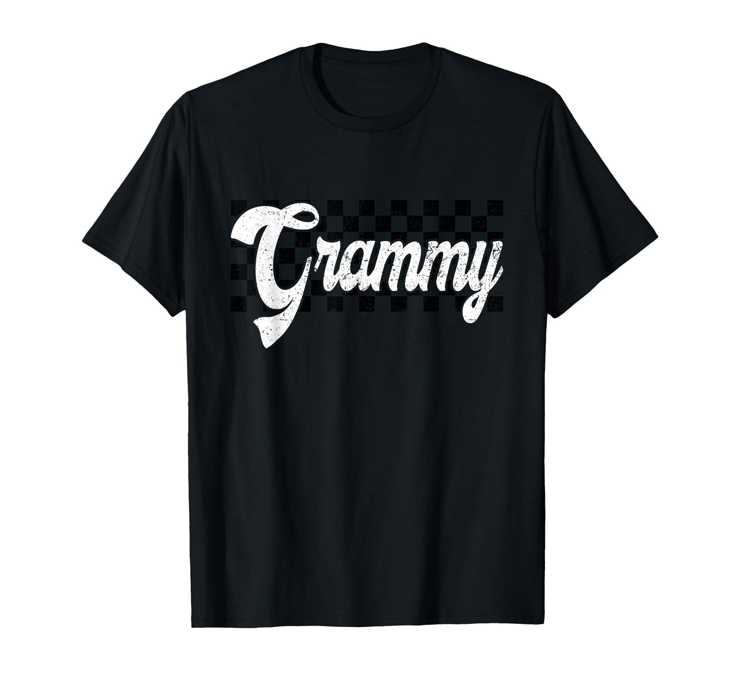 Vintage Checkers Grammy Shirt Cute T-Shirt