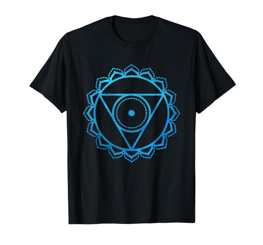 Throat Chakra Vishuddha 5th Chakra Yoga Gift T-Shirt