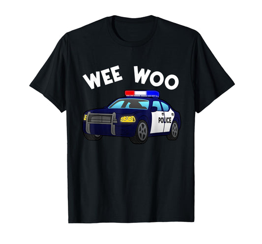 Funny Police Officer Art For Men Women Kids Boys Cop Police T-Shirt