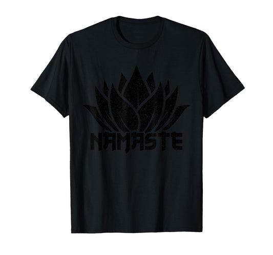 Yoga Namaste Lotus Flower Yogi Gift T-Shirt