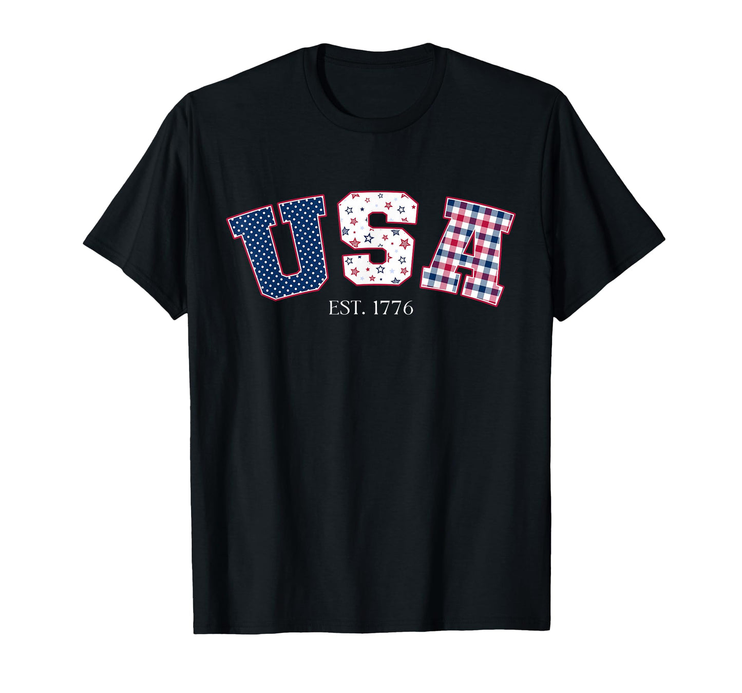 Vintage USA Est. 1776 250 America Years 250th Anniversary T-Shirt