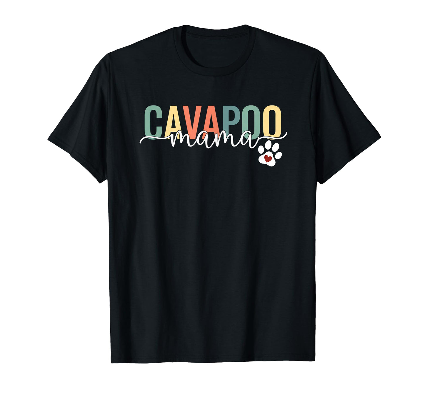 Mom Cavapoo Mama Dog Mom Cavapoo Mother's Day T-Shirt