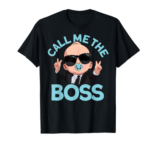 Baby Boss "Call Me Boss" Like A Boss Kids T-Shirt