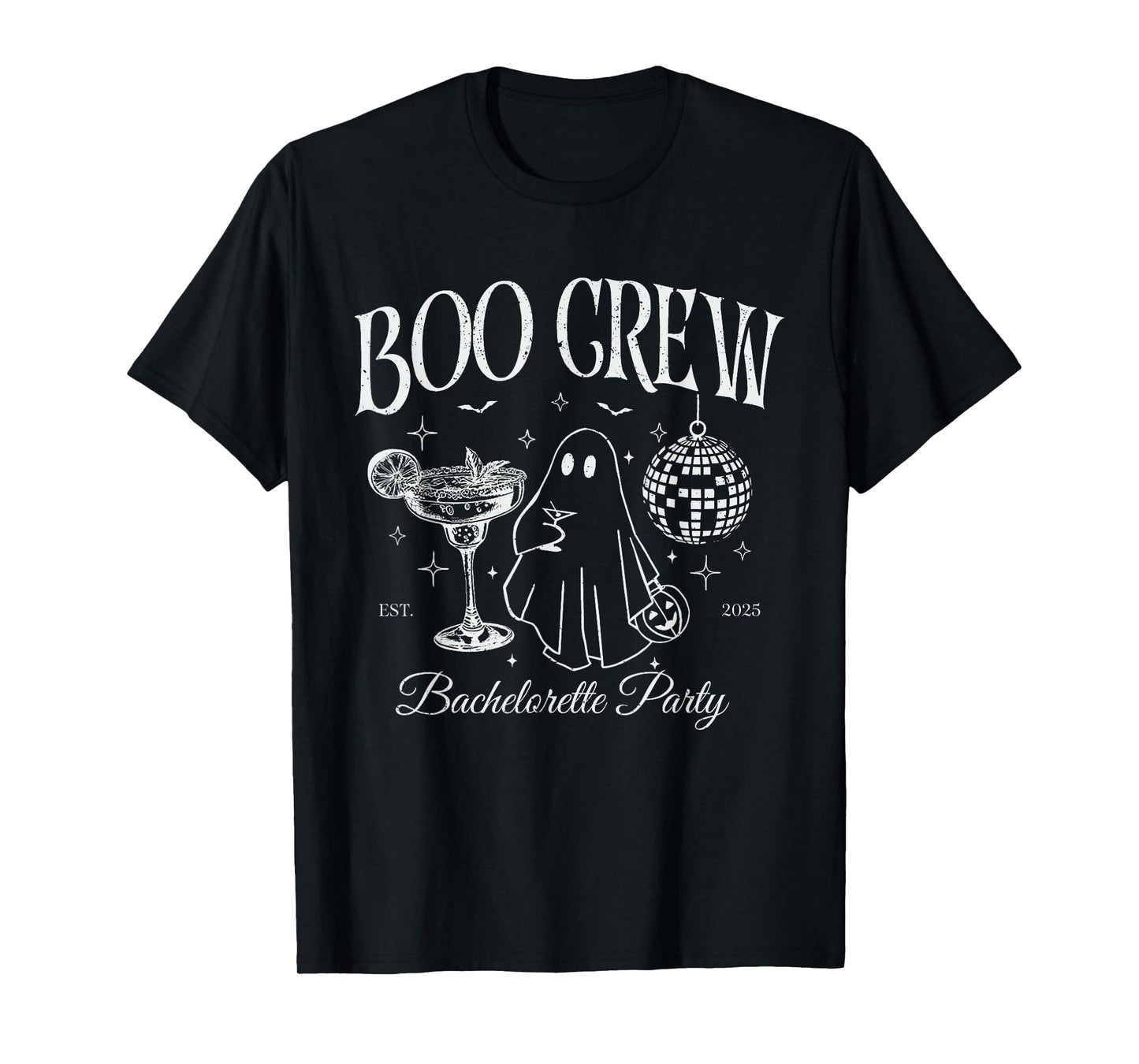 Boo Crew Bachelorette Party Halloween Witchy Bridal T-Shirt