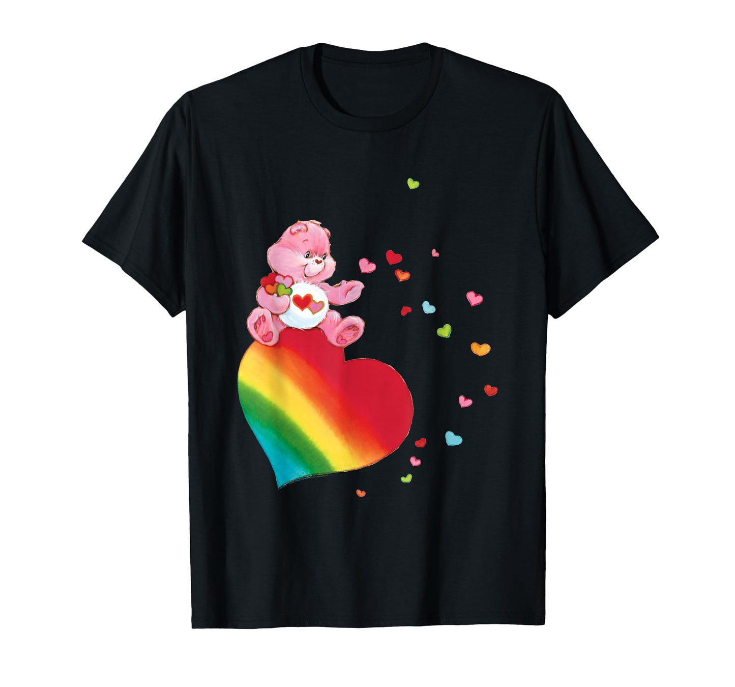 Care Bears Rainbow Heart Love Shower T-Shirt