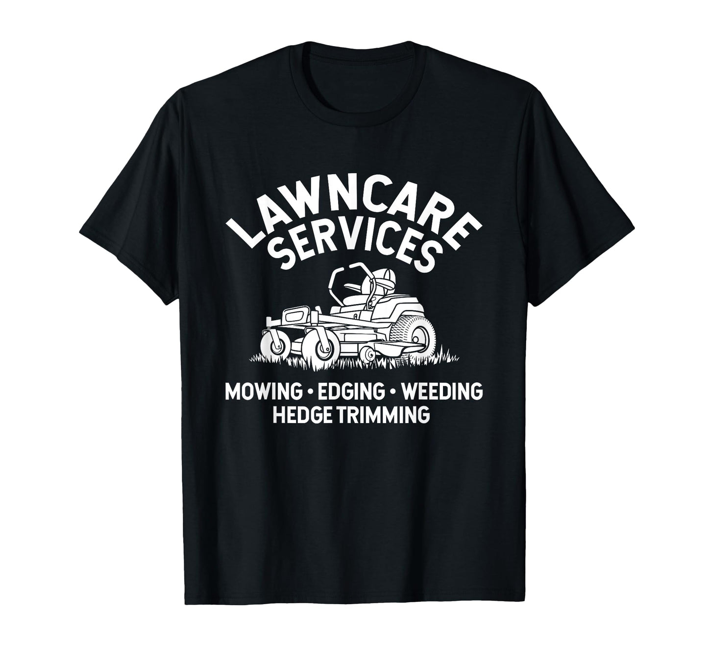 lawn care services zero turn mower T-Shirt