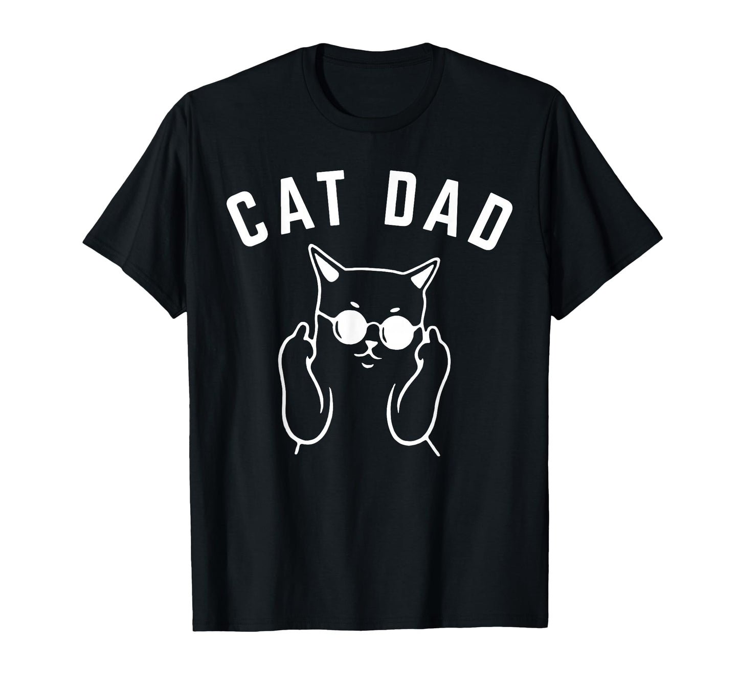 Cat Dad Club Life is Better with Cats Father's Day Cat Dad T-Shirt