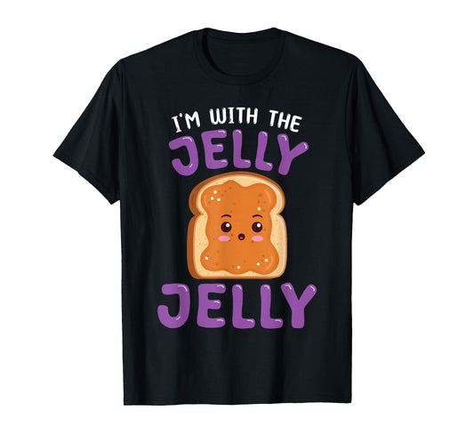 Peanut Butter-Jelly Funny Matching Couple Best Friend T-Shirt