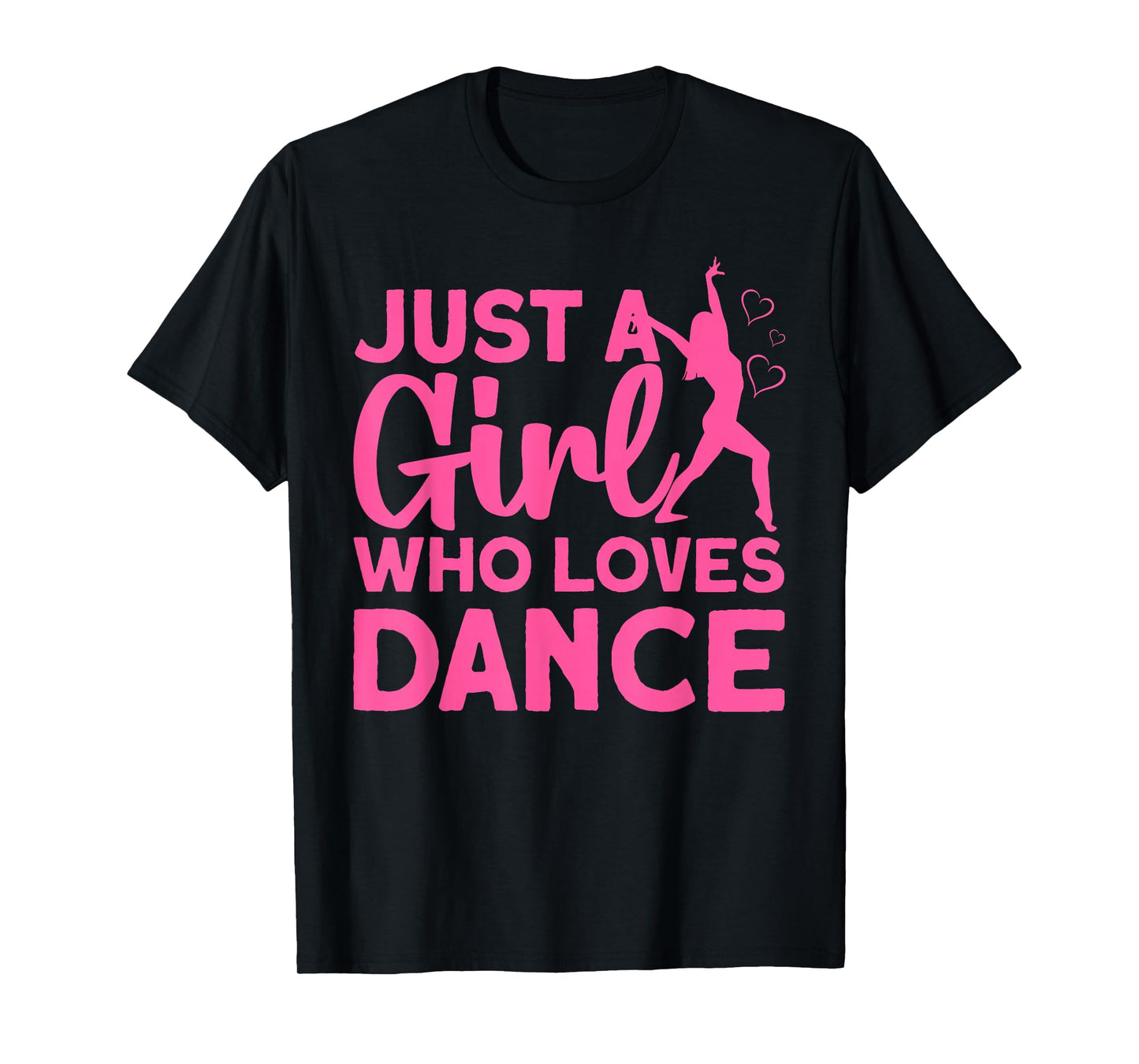 Cool Dance Art for Girls Women Dancing Lover Lyrical Dancer T-Shirt