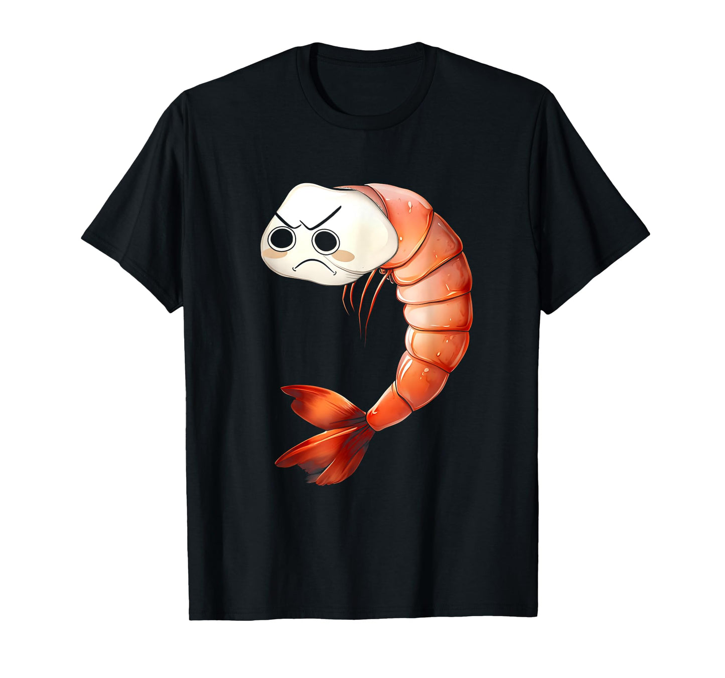 Dandy Shrimpo Angry Shrimp World Birthday Costume Sashimi T-Shirt
