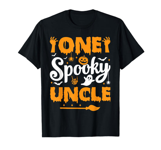 One Spooky Uncle Matching Family Halloween Costumes T-Shirt
