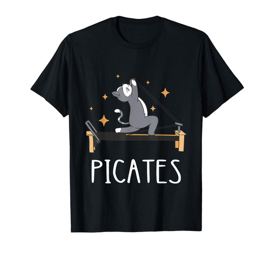 Pilates Cat Pilates Workout Pilates Fitness Instructor T-Shirt for Men Women Kids
