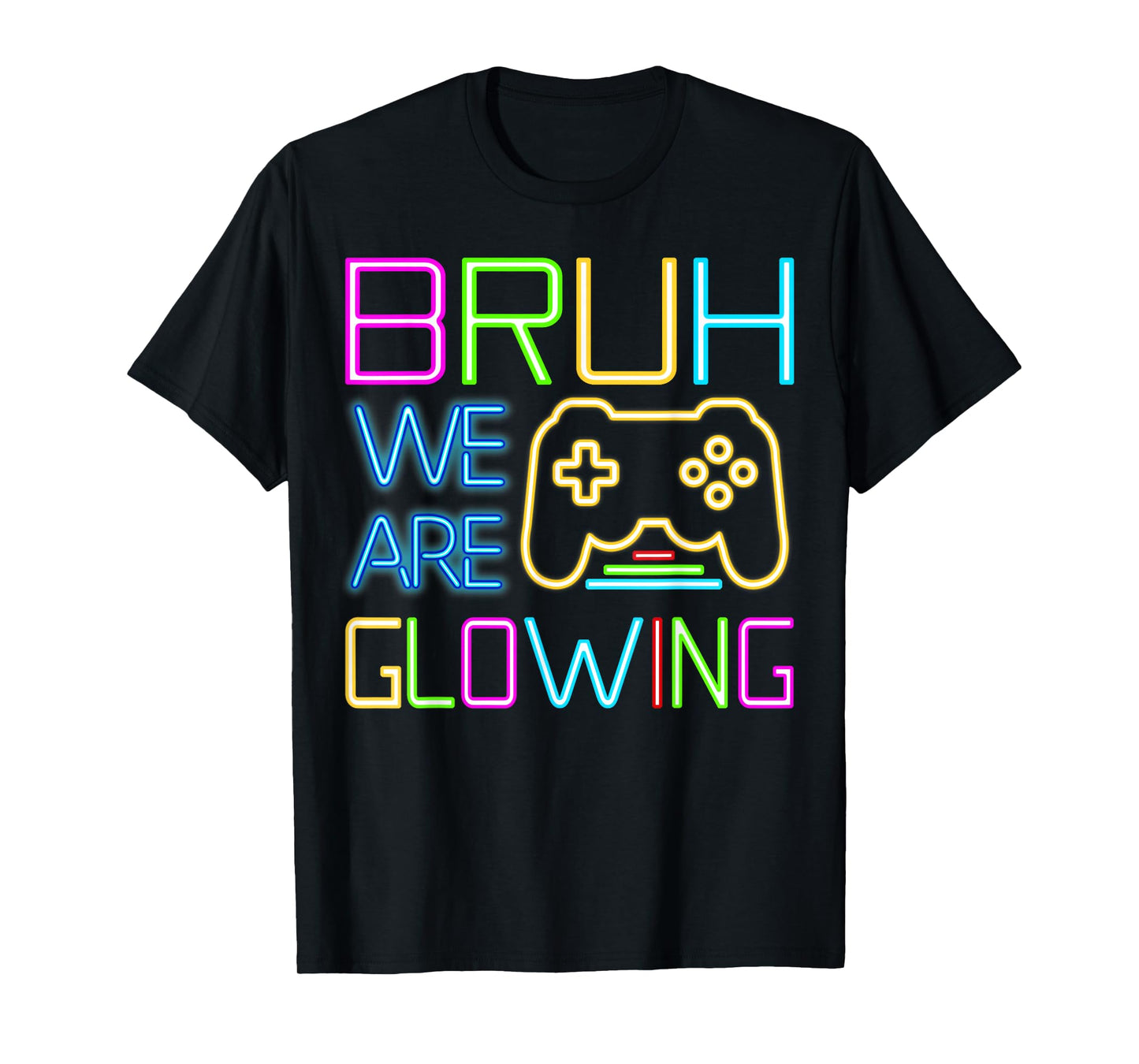 Bruh We Are Glowing In My Glowing Era Hello Summer Vacation T-Shirt