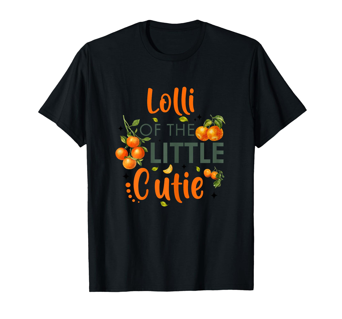 Lolli Of The Little Cutie Orange 1st Birthday Party T-Shirt
