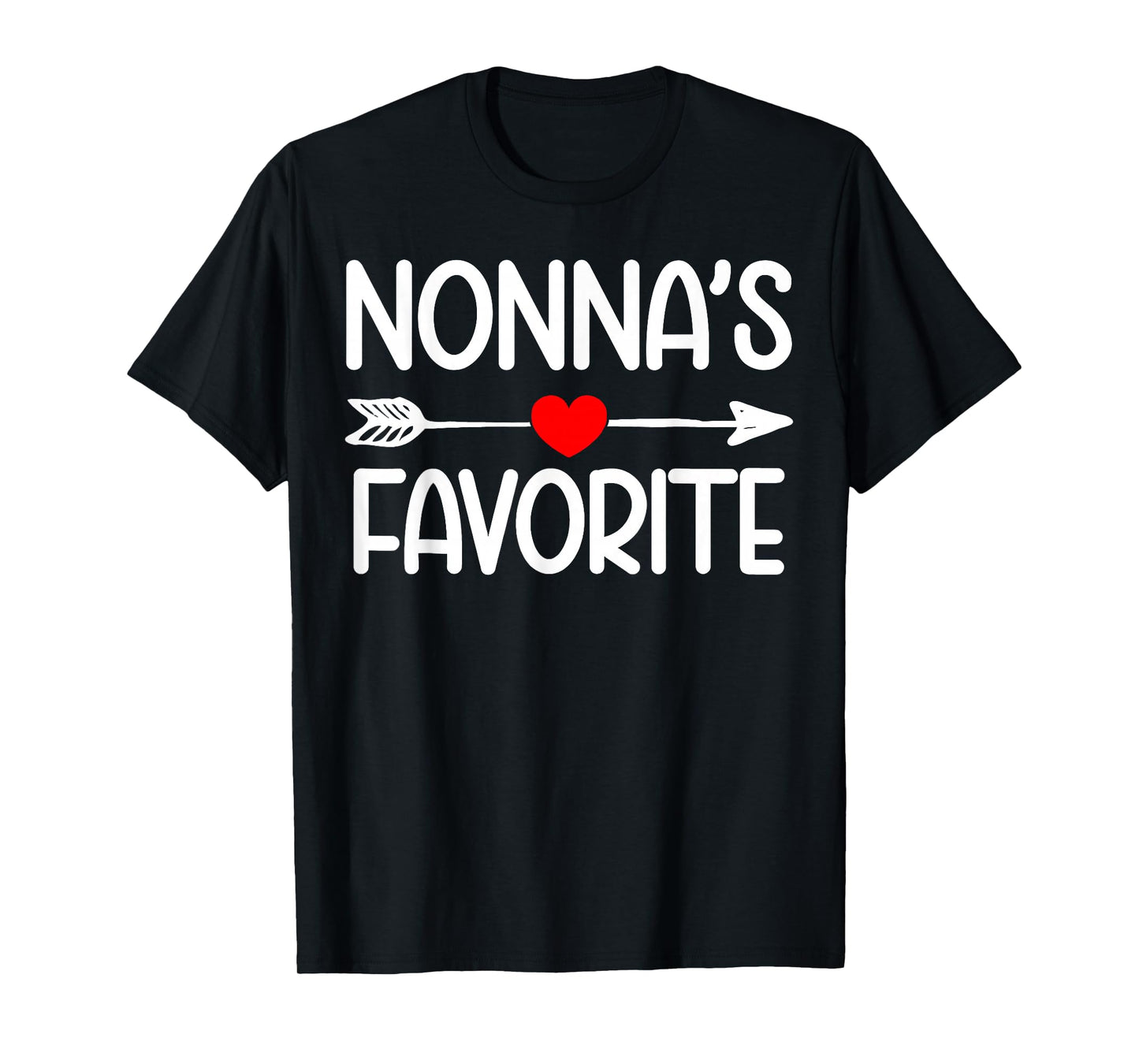 Funny Nonna's Favorite Son Daughter Grandchild Humor T-Shirt