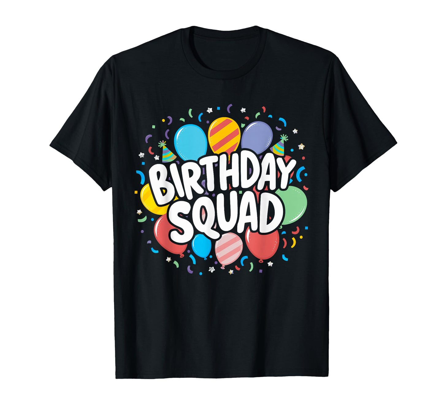 Birthday Squad Matching Birthday Crew Party T-Shirt