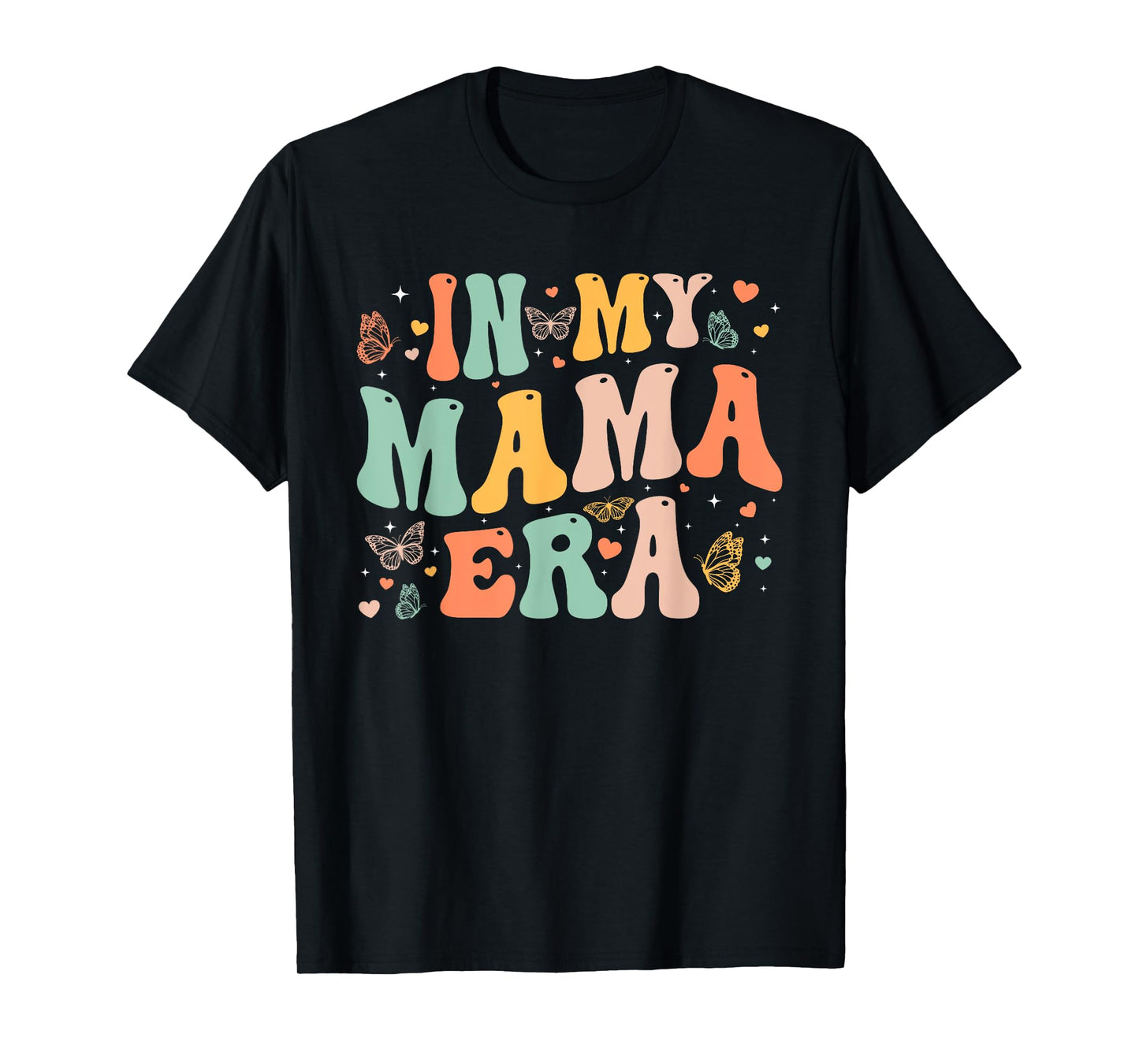 Retro Groovy In My Mama Era Mother's Day Gifts Women T-Shirt