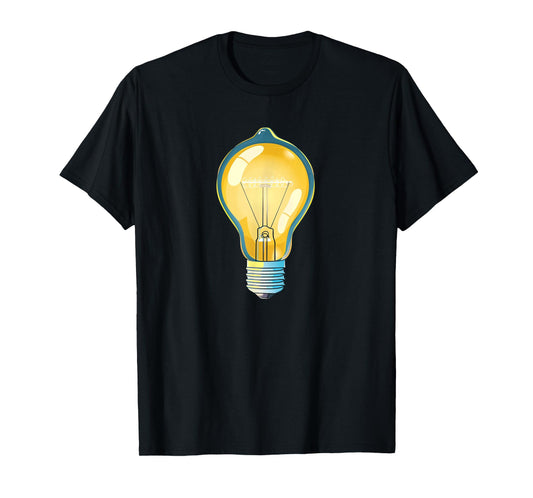 Brightly shining Light Bulb Costume T-Shirt