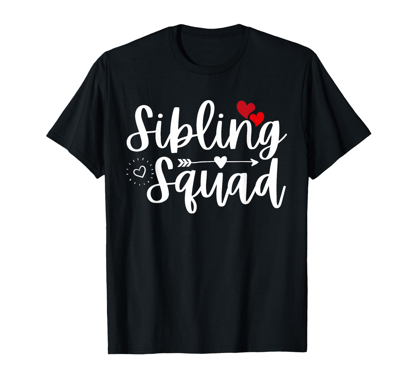 Funny Sibling Squad Family Matching Sister Brother Siblings T-Shirt
