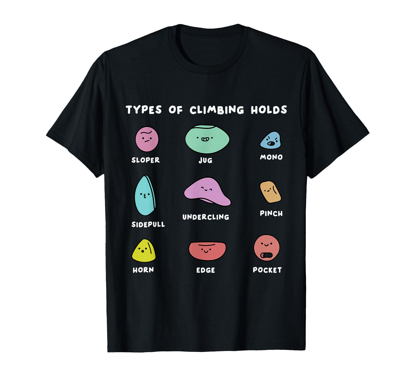 Funny Bouldering Boulderer Indoor Rock Wall Climber Climbing T-Shirt