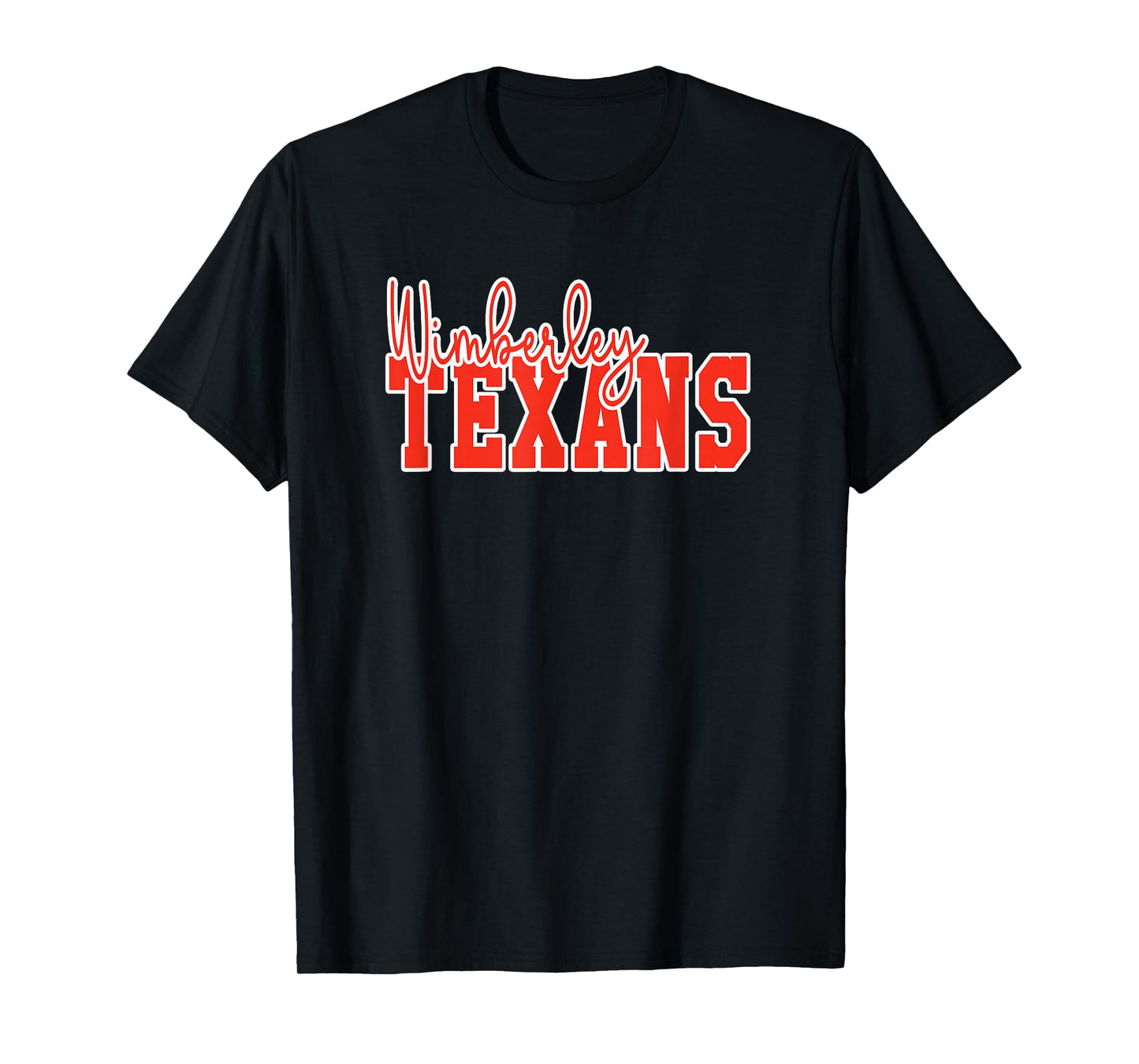 Wimberley High School Texans T-Shirt