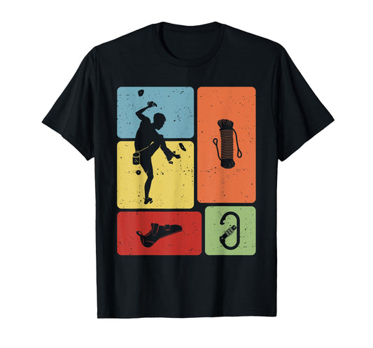 Boulder Climbing Funny Bouldering Enthusiasts For Men Women T-Shirt