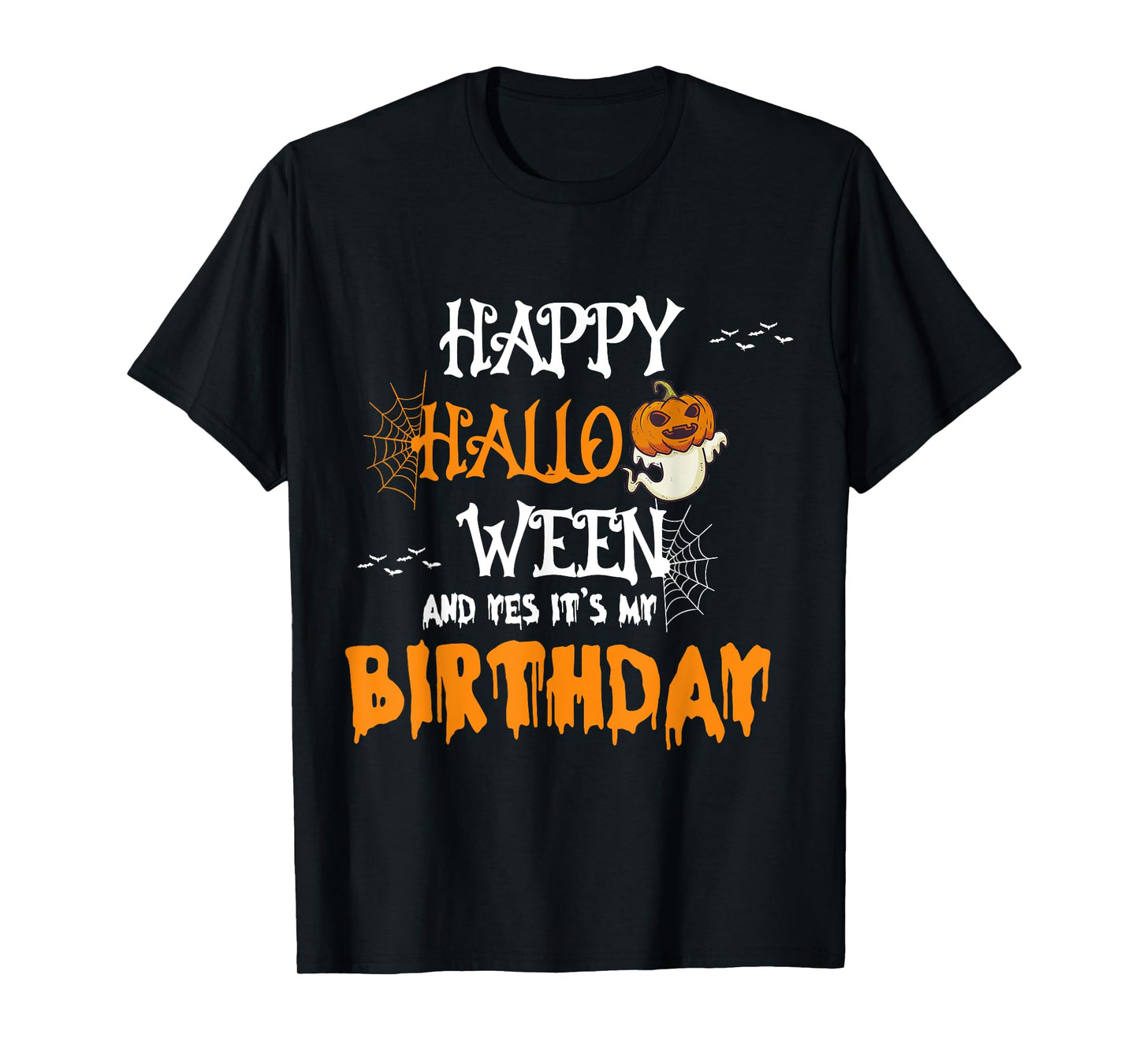 Birthday Halloween - Halloween Birthday T-Shirt