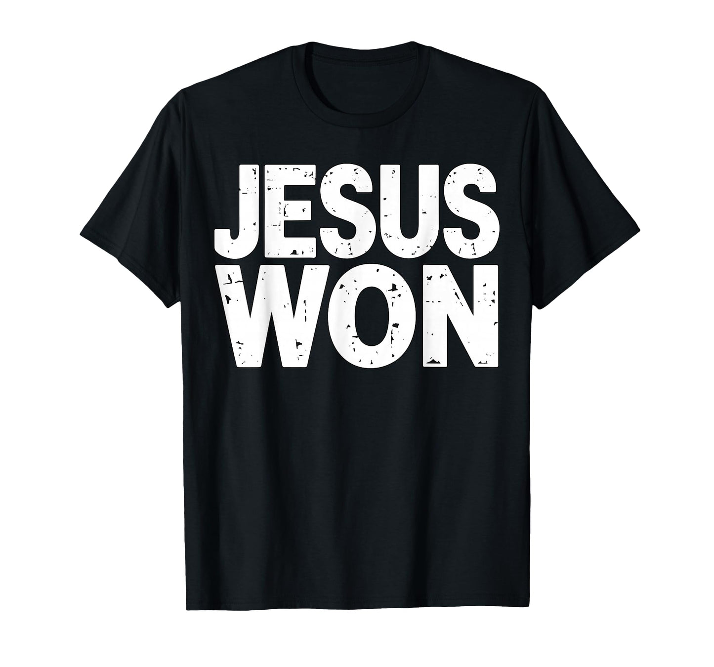 Jesus Won Christian Faith Religious T-Shirt