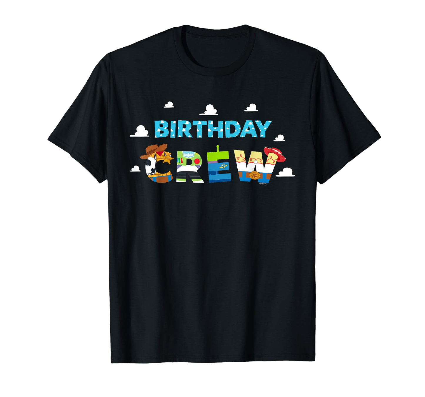 Disney and Pixar’s Toy Story Clouds Birthday Crew T-Shirt