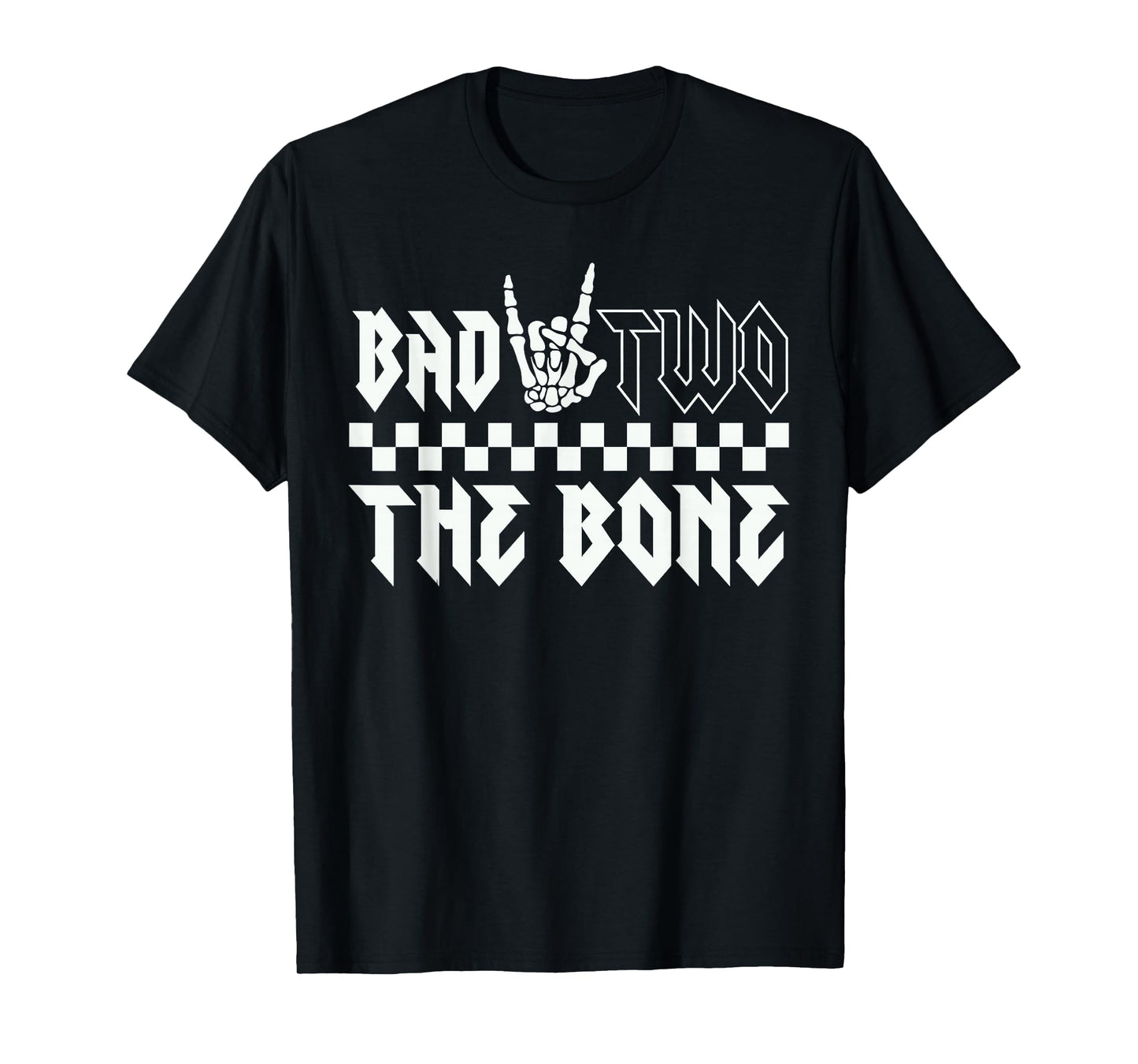Bad Two the Bone Birthday 2 Years Old Birthday T-Shirt