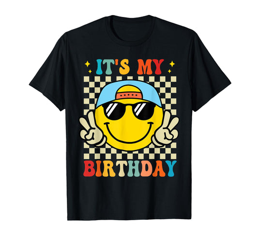 Bruh It's My Birthday Smile Birthday For boys T-Shirt