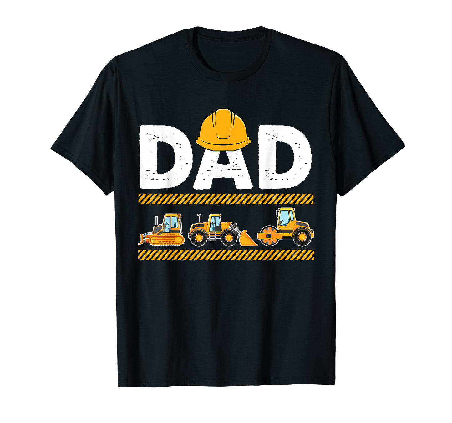 Funny Dad Construction Excavator Kids Matching Family T-Shirt