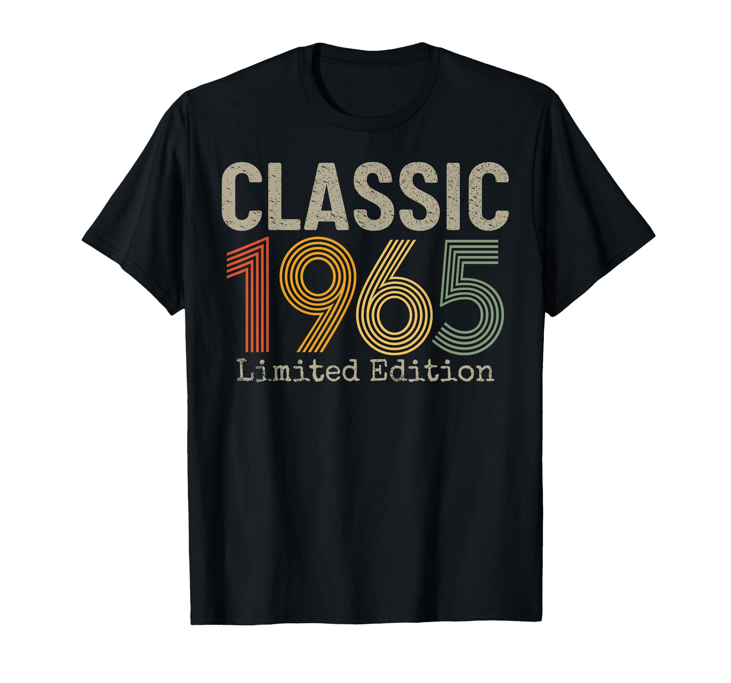 Classic 1965 Limited Edition 60 Year Old Gifts 60th Birthday T-Shirt