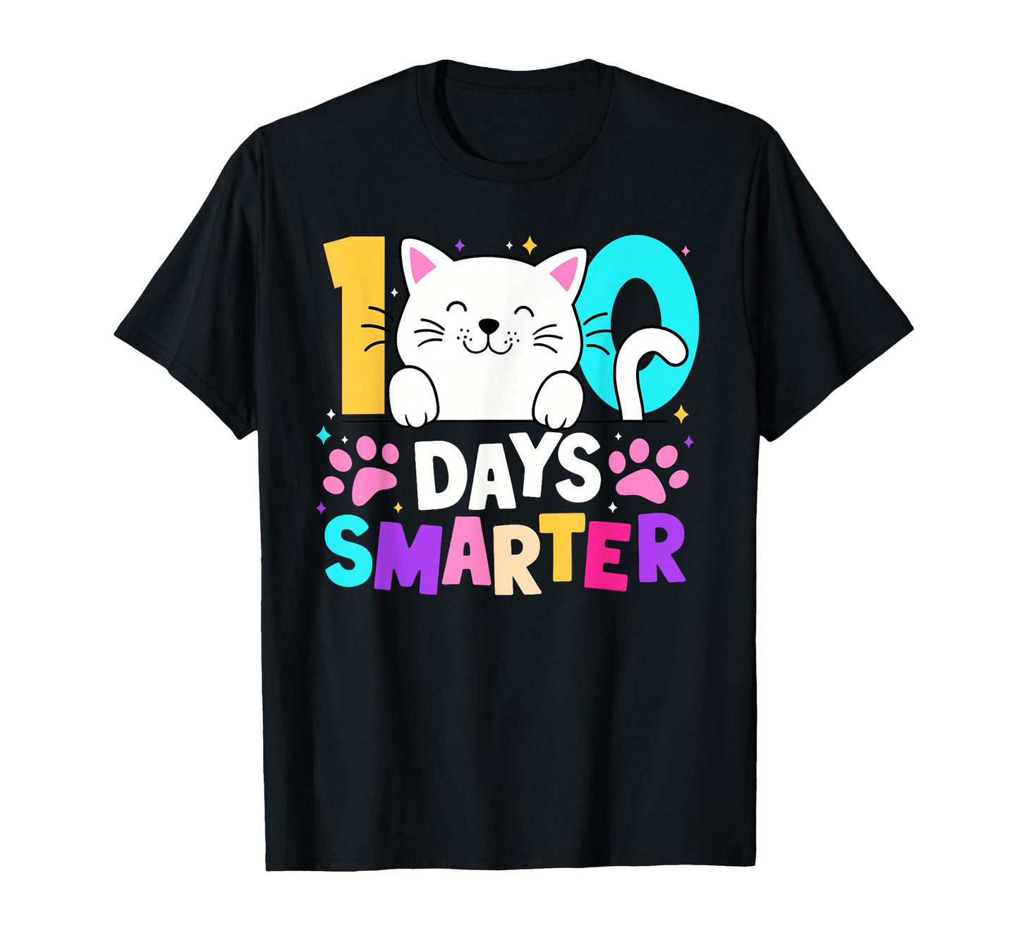 100th Day of School Cat You Must Be Kitten T-Shirt