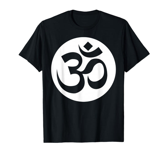 Om Ohm Aum Symbol Spiritual Yoga T-Shirt