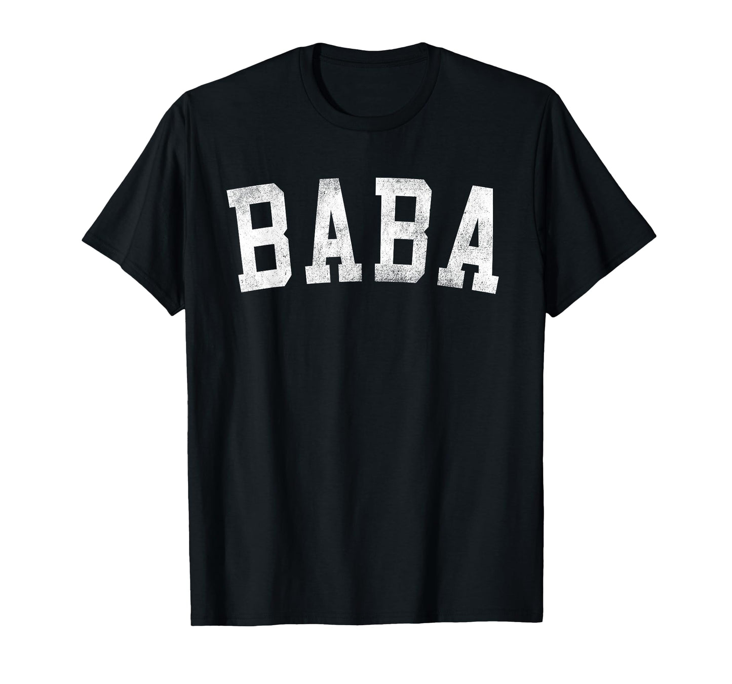 Baba - Classic Bold Font Father's Day Baba T-Shirt