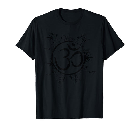 Buddhism Om Mantra Symbol Asian Japanese Zen Yoga Gift T-Shirt