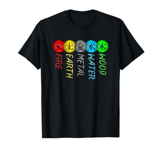 5 Elements - Qigong Tradition T-Shirt