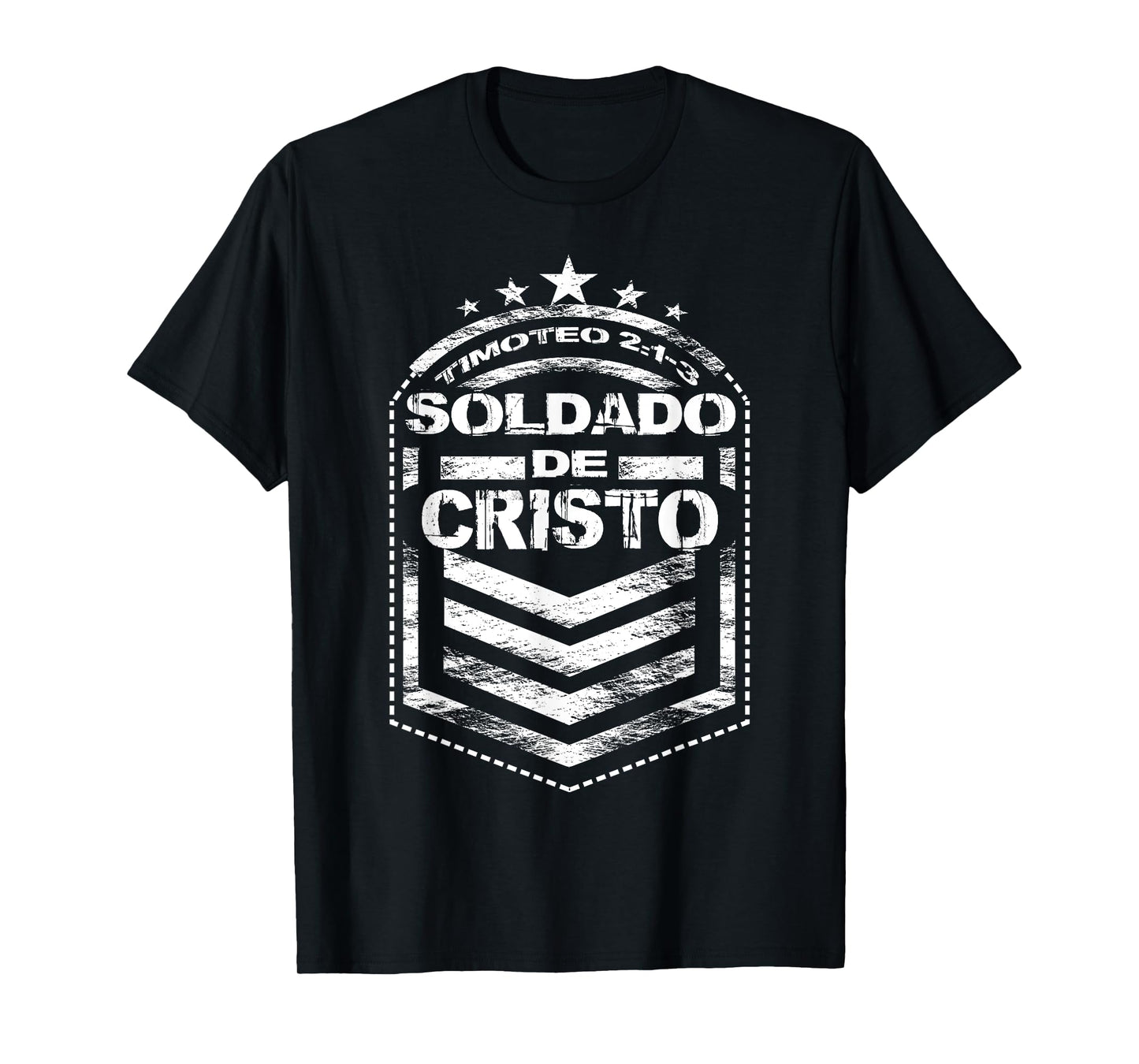 El buen soldado de Jesucristo Christian Religious Faith T-Shirt
