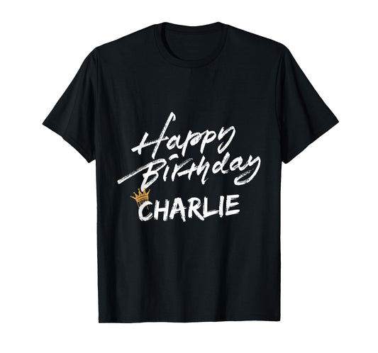 Happy birthday Charlie tees for party T-Shirt