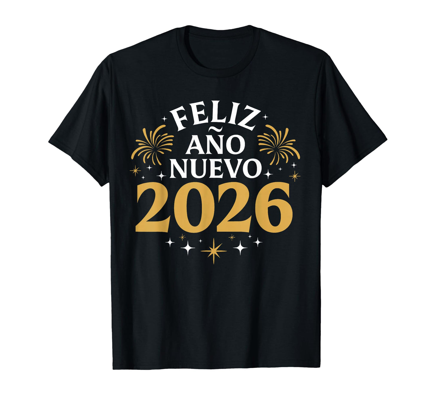 Feliz Año Nuevo 2026 Spanish New Years Eve Party T-Shirt
