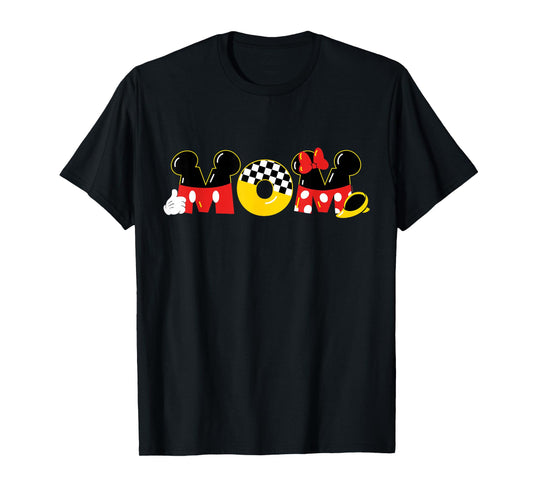 Disney Mickey Mouse & Minnie Mouse Mom Mother’s Day Birthday T-Shirt